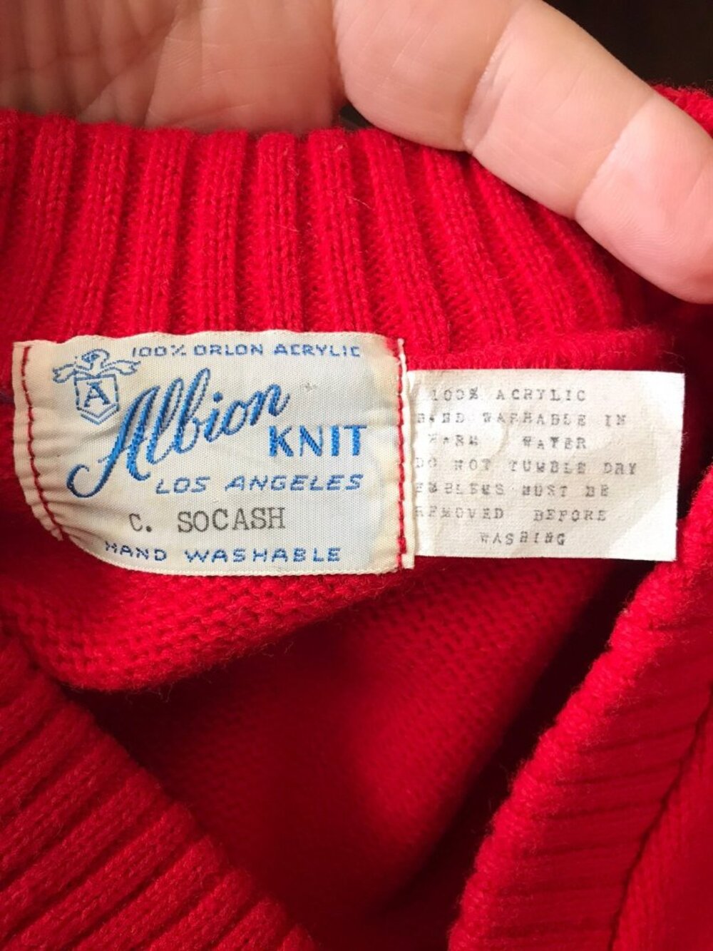 1970s Vintage VTG Cheerleader band baton SWEATER 76 S/M small medium letterman - Picture 6 of 6